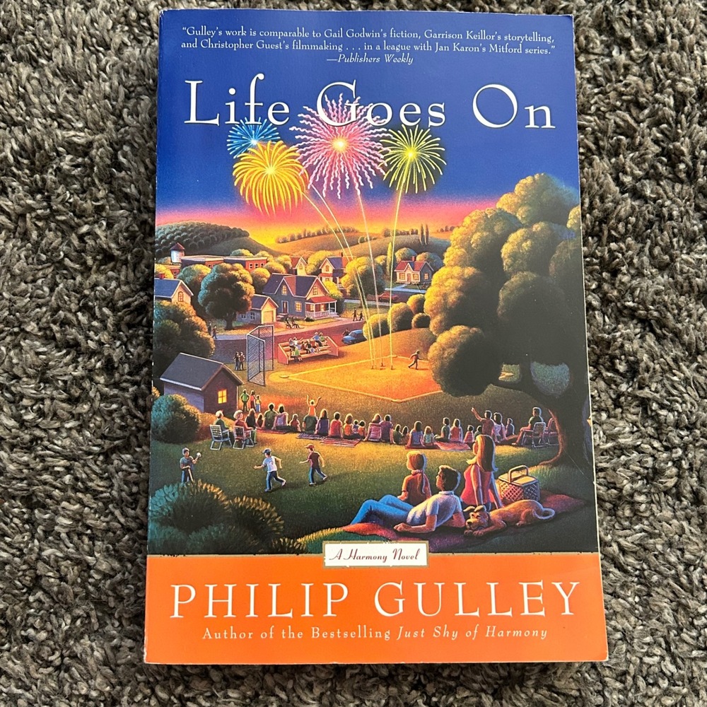 Life Goes On A Harmony Novel Philip Gulley Paperback Fiction HarperSanFrancisco